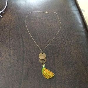 Handmade 17" karma necklace